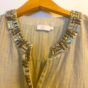 Silk & Cahmere brand Silk tunic / dress